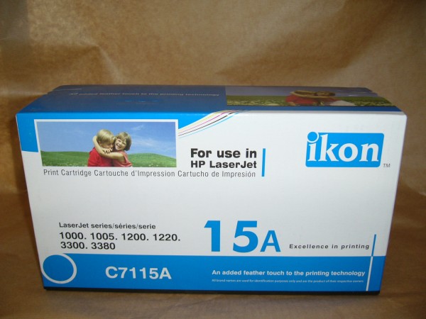 TONER C7115A cartridge - Ikon HP 1000 / 1200 / 1220 / 3300 / 3320 / 3330 / 3380